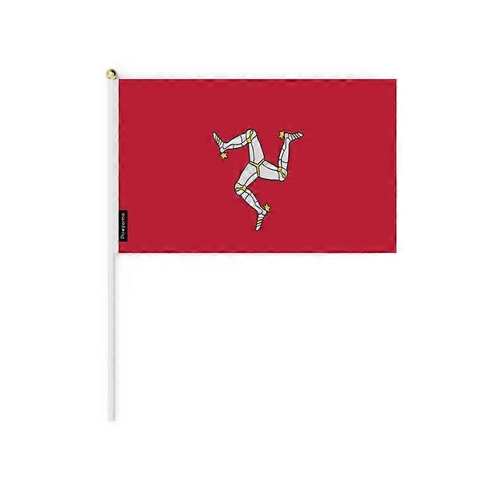 Flag - PIXELFORMA - Isle of Man - 14 x 21 cm - 100 pieces - Durable polyester
