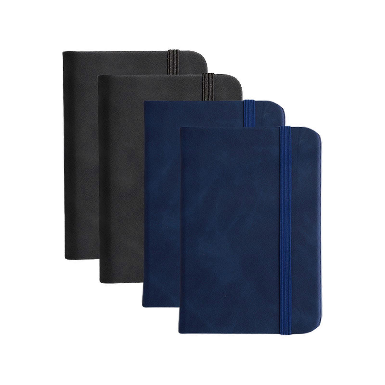 4 Pcs A7 Journal Notebook Small Notebook Portable Stationery Notebook Pocket Notepads Travel Notebook