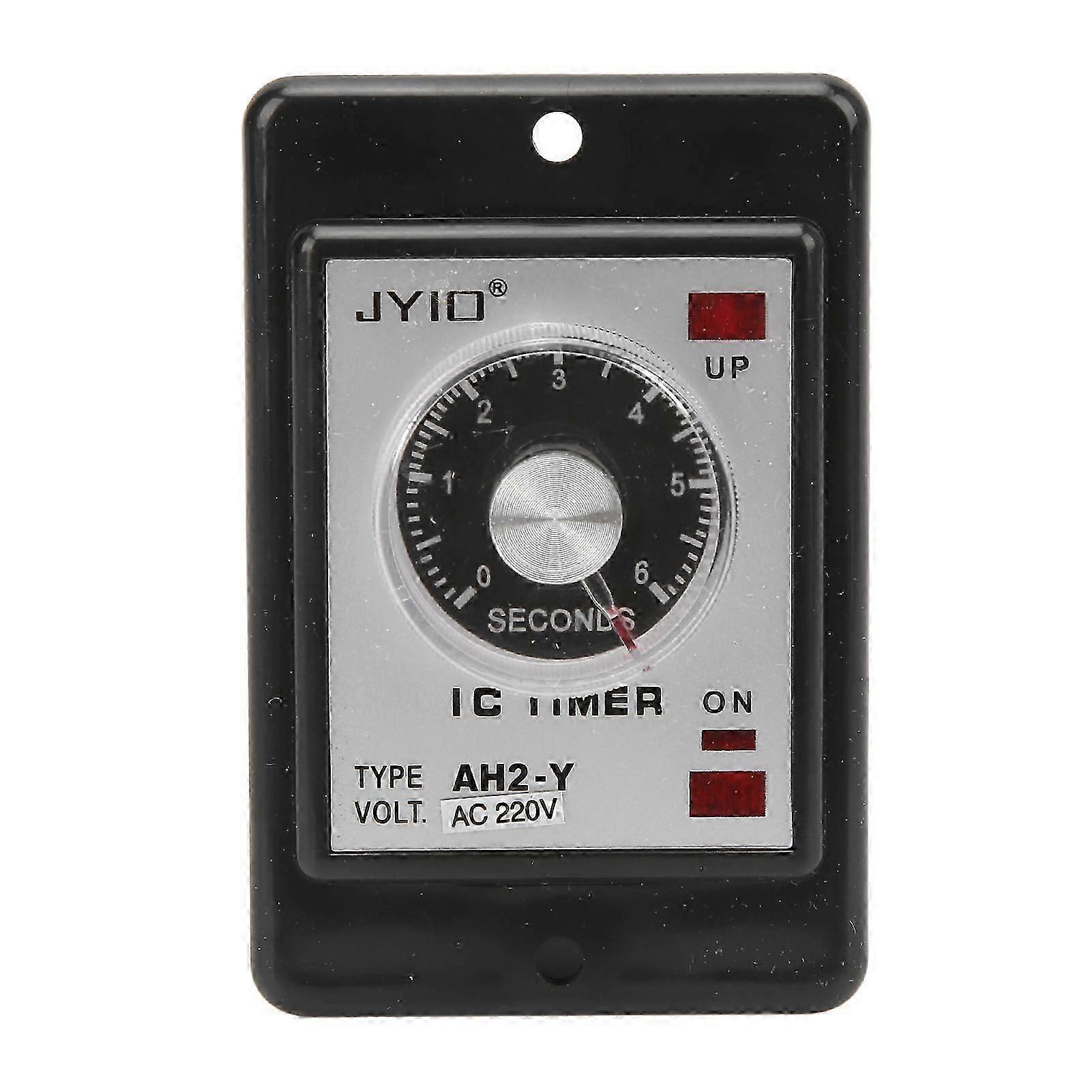 AH2Y 6S Time Controller Compact 8 Feet Pointer Type Timer for Automation Equipment Electromechanical Cabinets220V AC