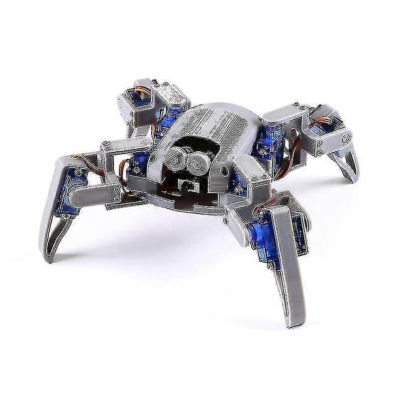 Bionic firbenet edderkopperobotsæt til Arduino, wifi DIY, Stem Crawling Robot, Esp8266, nodemcu, arduino