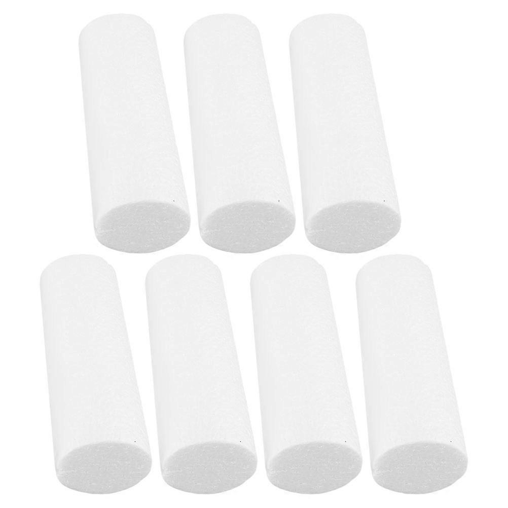 Foam Cylinders Craft Tubes for Motor Skills Learning and Creative Art Projects – Multi Use Polystyrene Modeling Blocks for DIY Crafts and Home