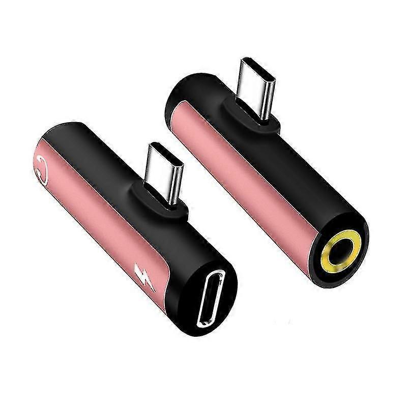 Newest 3 In 1 Type C To 3.5mm Jack Earphone Charging Converter Usb Type-c