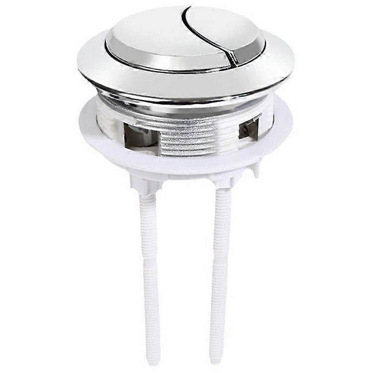 Size S Toilet Tank Flush Button Dual Push Universal Toilet Flush Round Switch