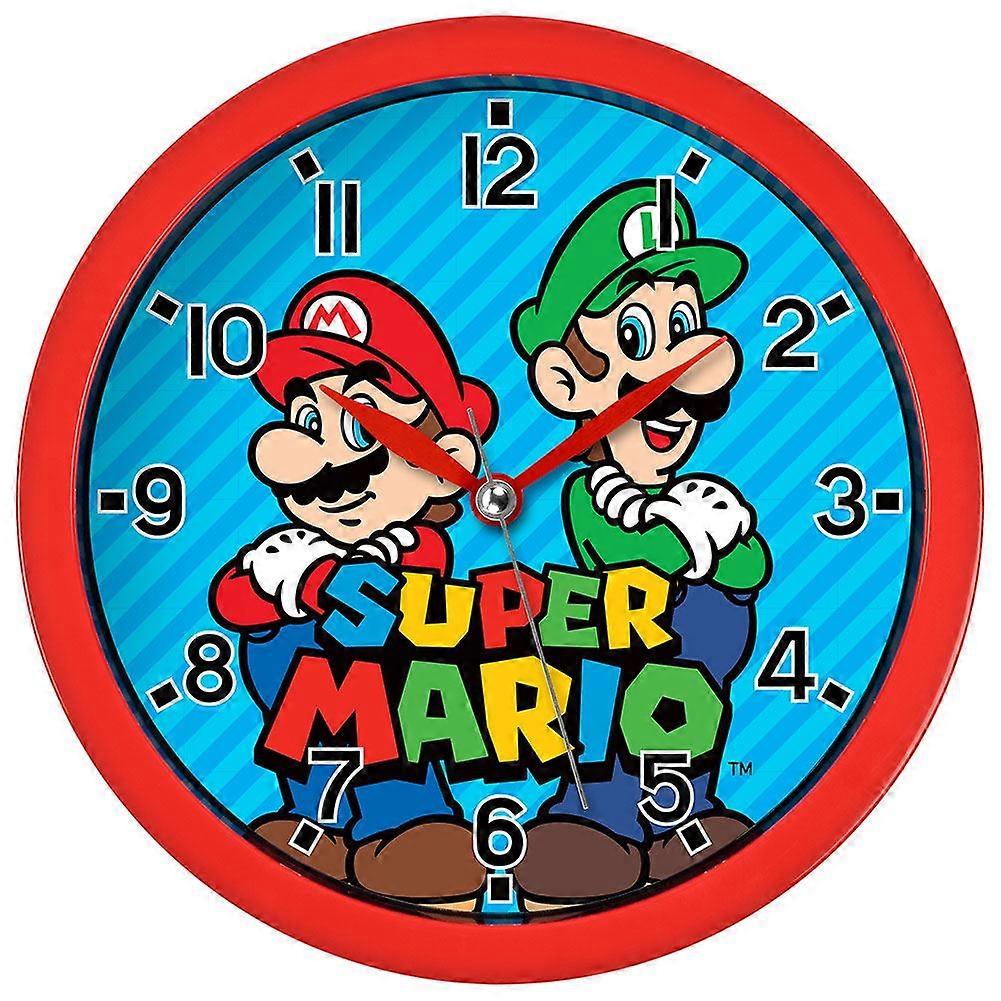Peers Hardy Wall Clock - Super Mario