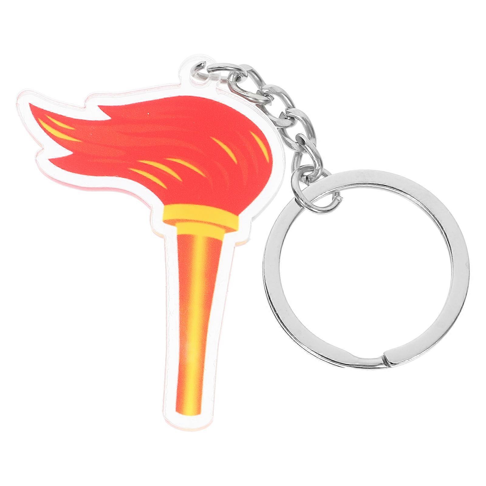 Torch Keychains Hanging Torch Keychain for Repelling Pest Plastic Material