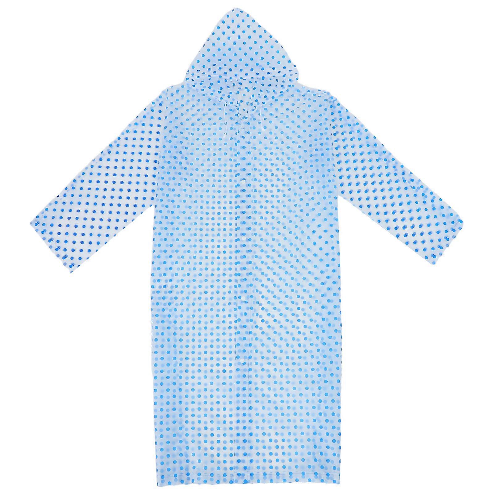 Rain Coat, Travel Friendly Waterproof Poncho, Suitable for All Adult Sizes