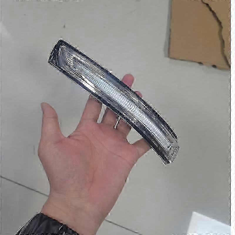 Side Front LED Rearview Mirror Turn Signal Light for Certain Brand 2015-2018 Clear Plastic