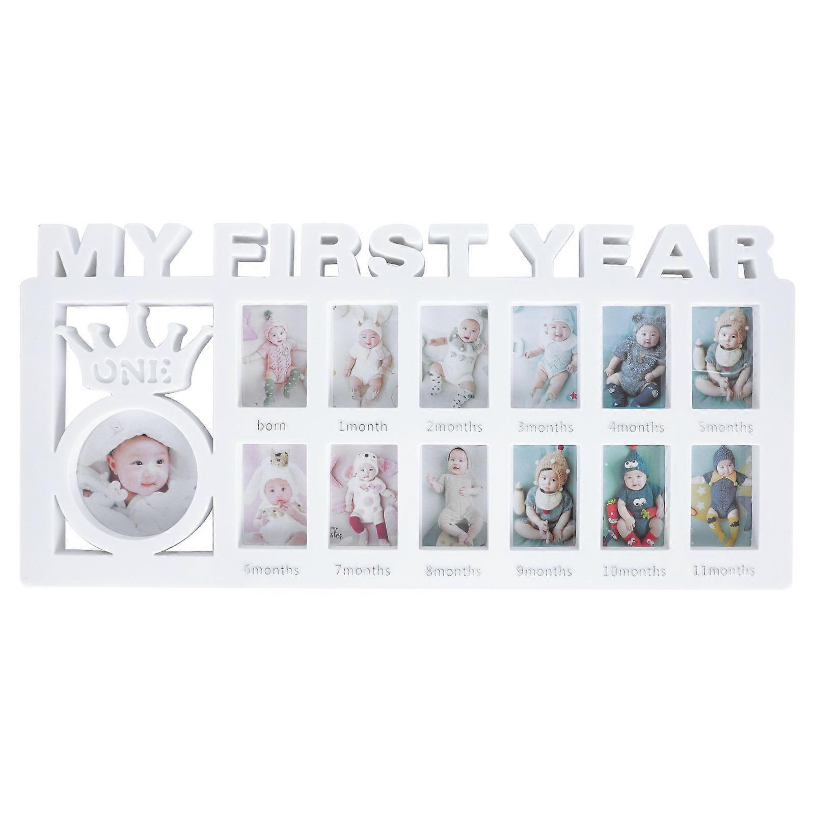 Infant Memory Frame, Year-Long Photo Showcase for , Stylish Ornament