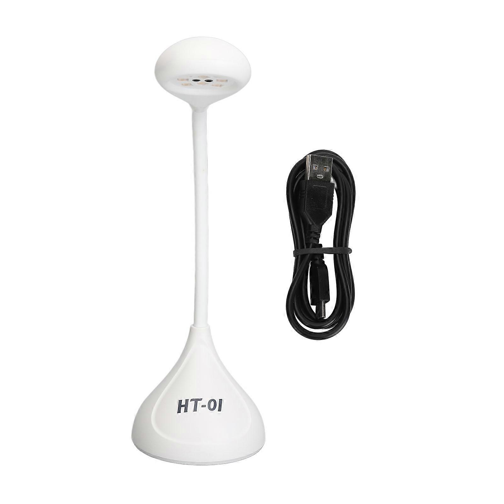 8-Light Nail Gel Dryer with Adjustable Gooseneck & Auto Sensor for Polish Curing