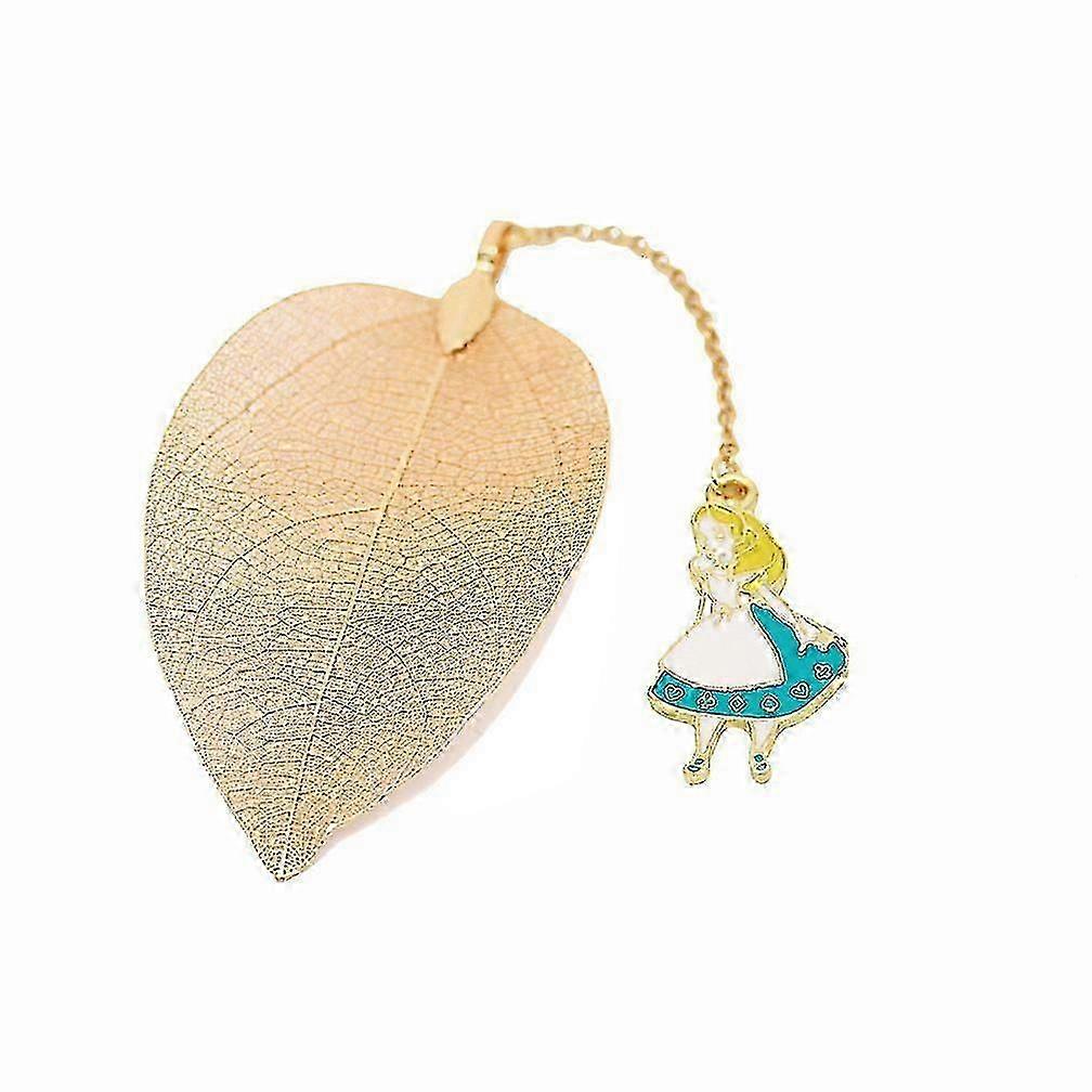 Elegant Rabbit Clock & Leaf Bookmark Set - 3 Styles, Perfect Reader Gift