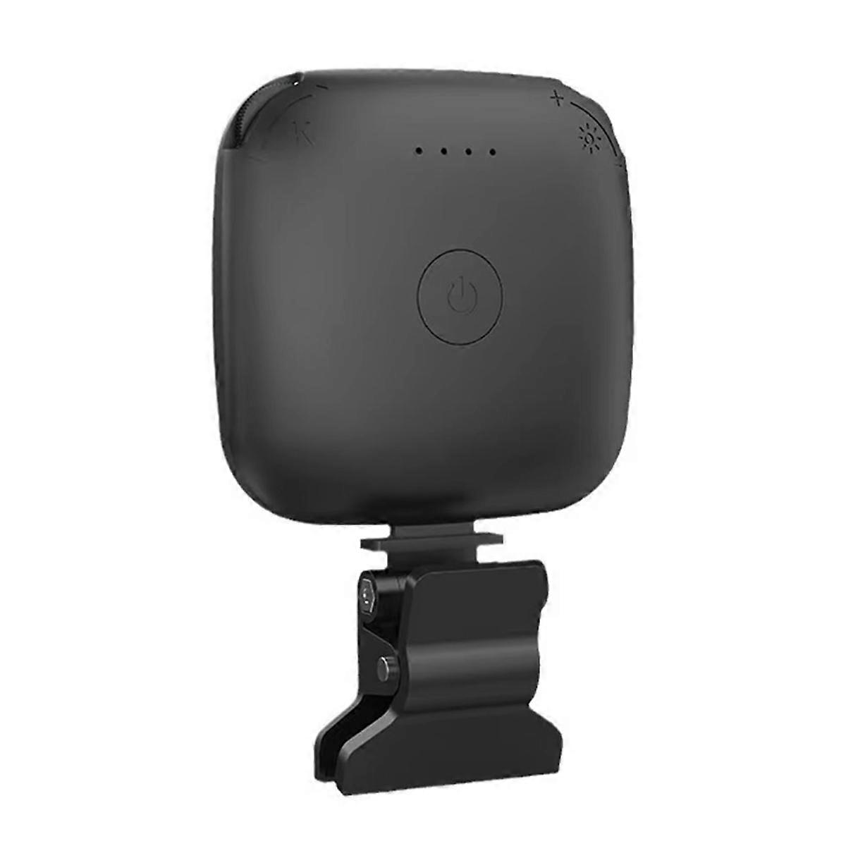 Pocket LED Selfie Light Video Ring Light Clip Round Ring Lamp Photography LED Fill Light A