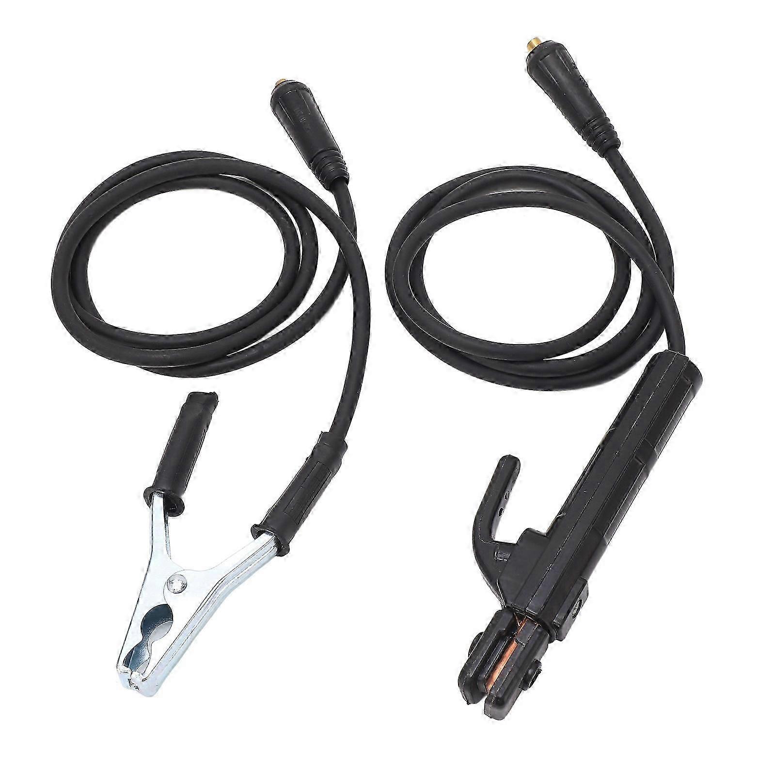 200A Welding Electrode Holder Brass Iron Ground Clamp with 1.5m Cable