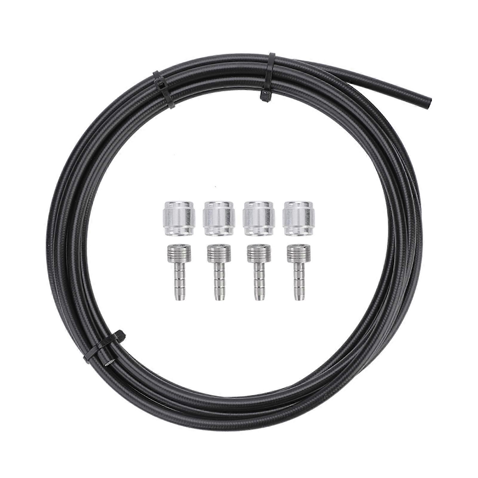 3m Bicycle Hydraulic Disc Brake Hose with Olive Connector Inserts Accessory Set