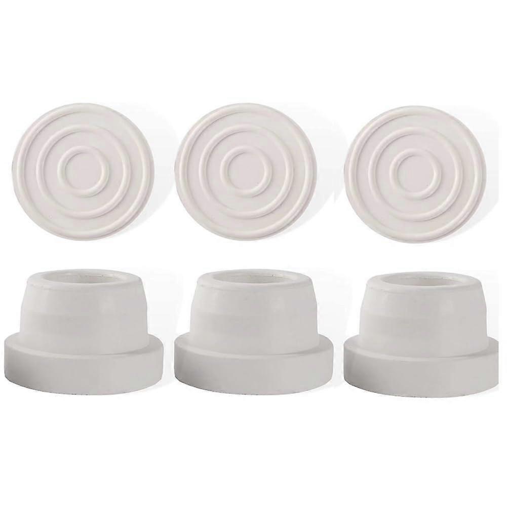 6 pieces rubber buffers for pool ladders, suitable for ladder tubes with 4.8 cm inner diameter, for inground pool ladder plugs, swimming Ref: 5963