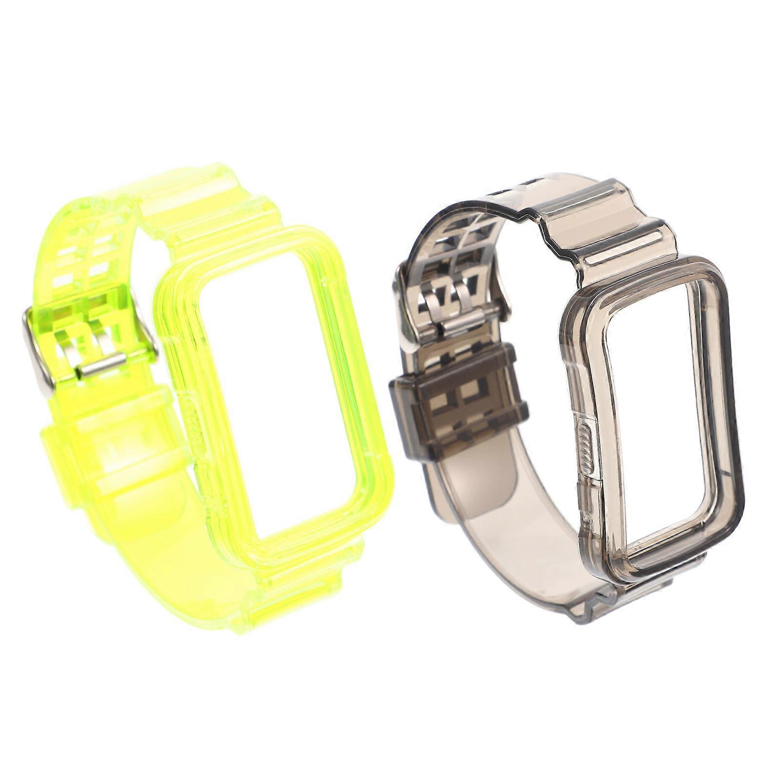 Nonslip Watchband for Watch Fit 2 Streamlined Design Fashion Lightweight 2Pcs