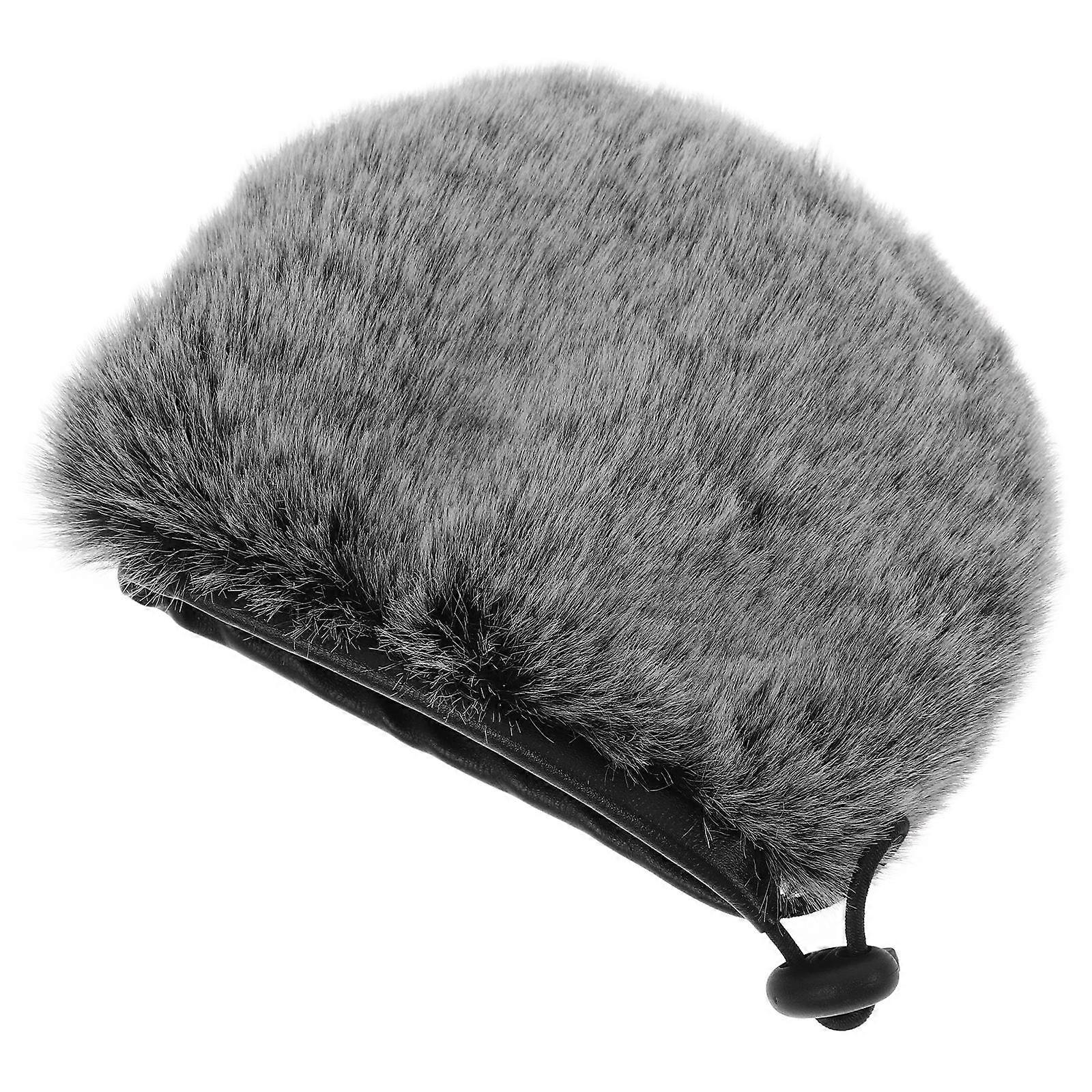 Microphone Windscreen Microphone Accessory for News Interviews Noise Reduction 1Pcs