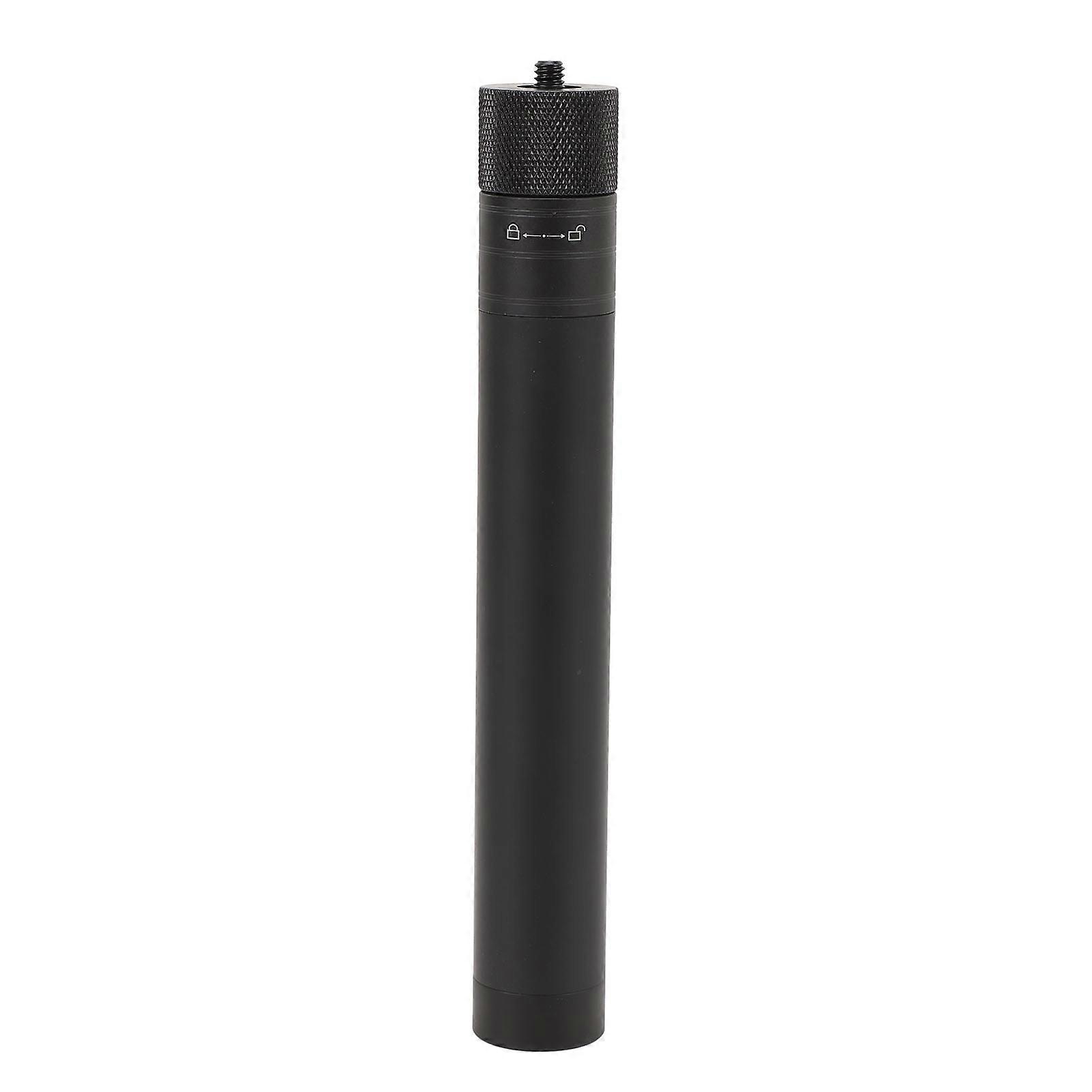 Extension Rod 4 Sections Aluminum Alloy Lightweight Extension Pole with 1/4 Inch Screw for Feiyu Stabilizers