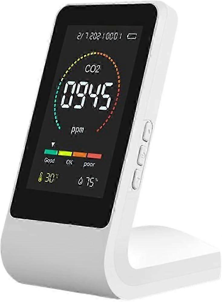 Wiederaufladbarer CO2-Luftqualitätsdetektor Kohlendioxid-Tester