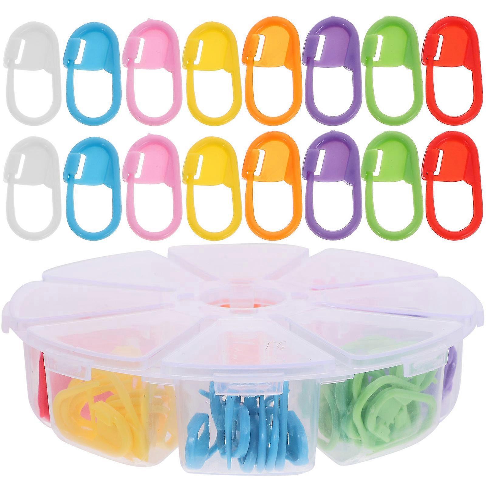 Reusable Stitching Markers Locking Loop Knitting Crochet Diy Handmade Projects 80Pcs