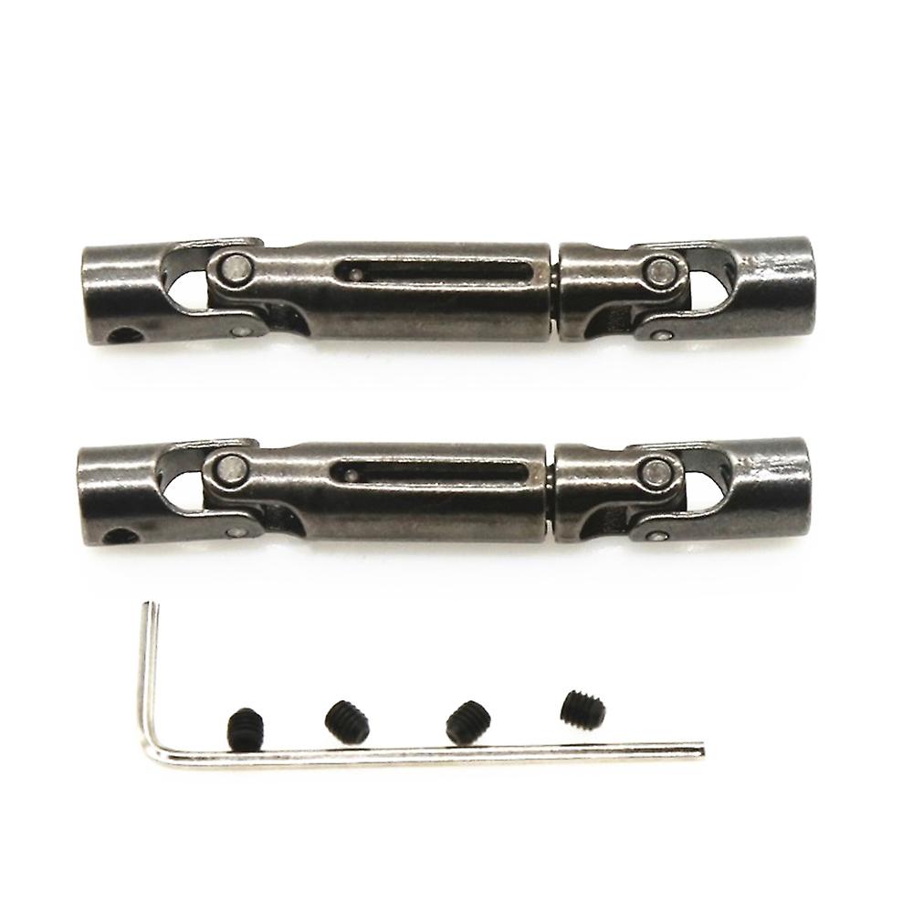 2Pcs Metal Drive Shaft CVD for D12 C14 C24 B16 B36 B24 MN D90 MN99S MN-90 RC Car Upgrade Parts Acce