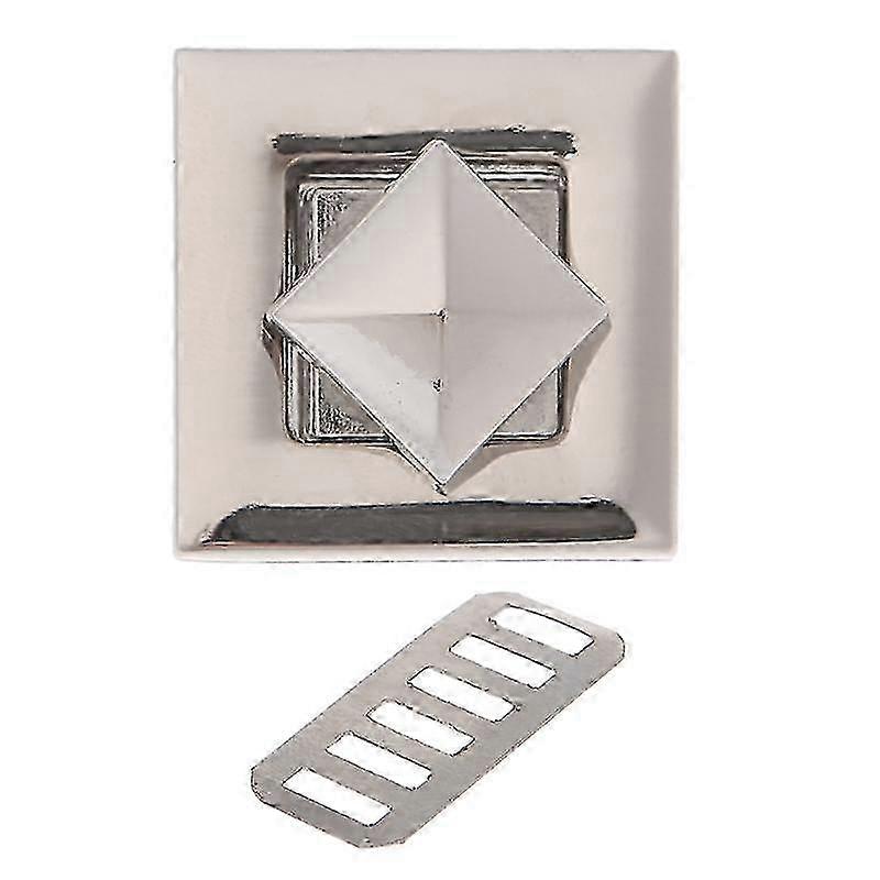 Square Shape Clasp Turn Lock Twist Locks Diy Messenger Handbag Hardware