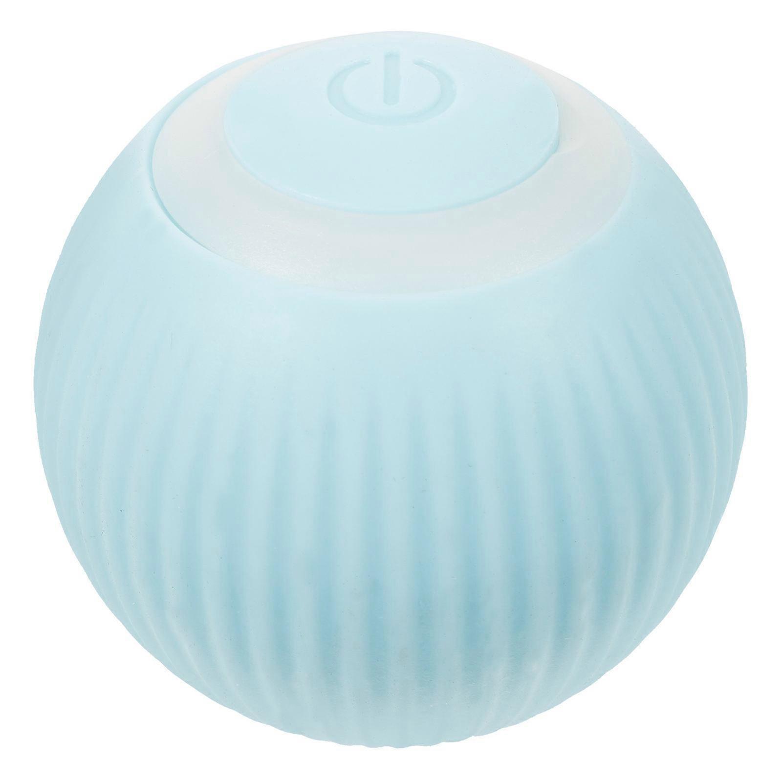 Interactive Kitten Toy Cat Electric Ball Portable Cat Toy Indoor Playtime ABS Material Round Shape Activate Hunting Instinct 1 Set