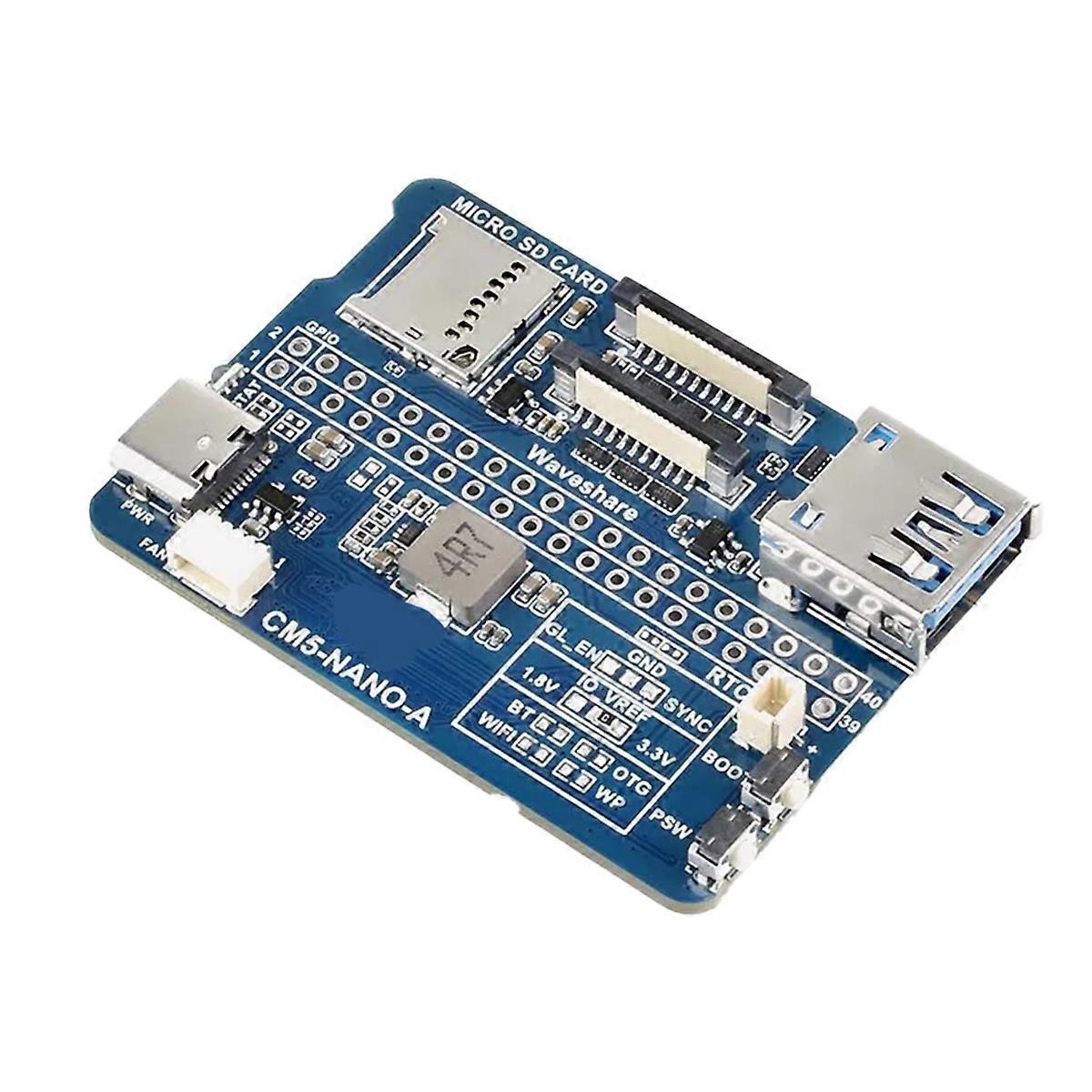 Für Raspberry Pi CM5 Mini Base IO Board NANO A Entwicklung für Compute Module 5 für Waveshare CM5-NANO-A