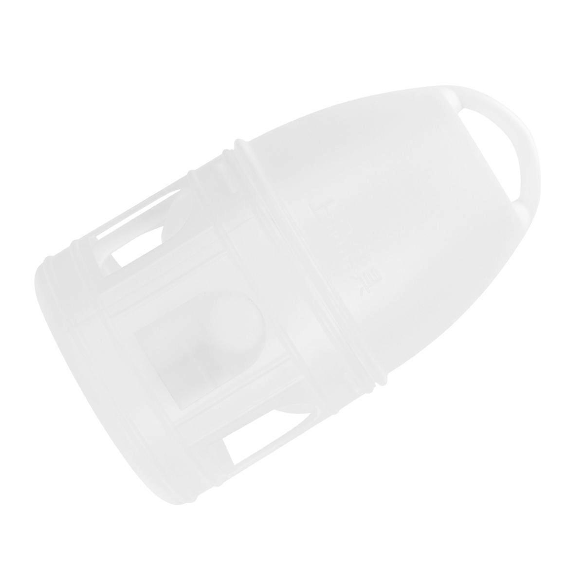 Tragbare automatische Futterautomaten Weiß Spender 3L Kleintier Vogel Trinken 1Pack