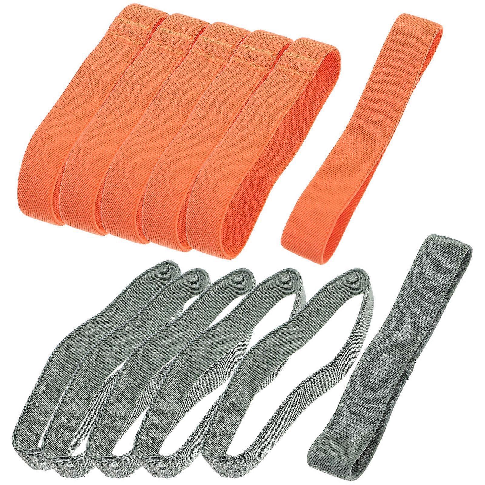 12pcs Colorful Elastic Sealing Strap Lunch Box Fixing Bands for Office Classroom Picnic Meals Containers Random Color