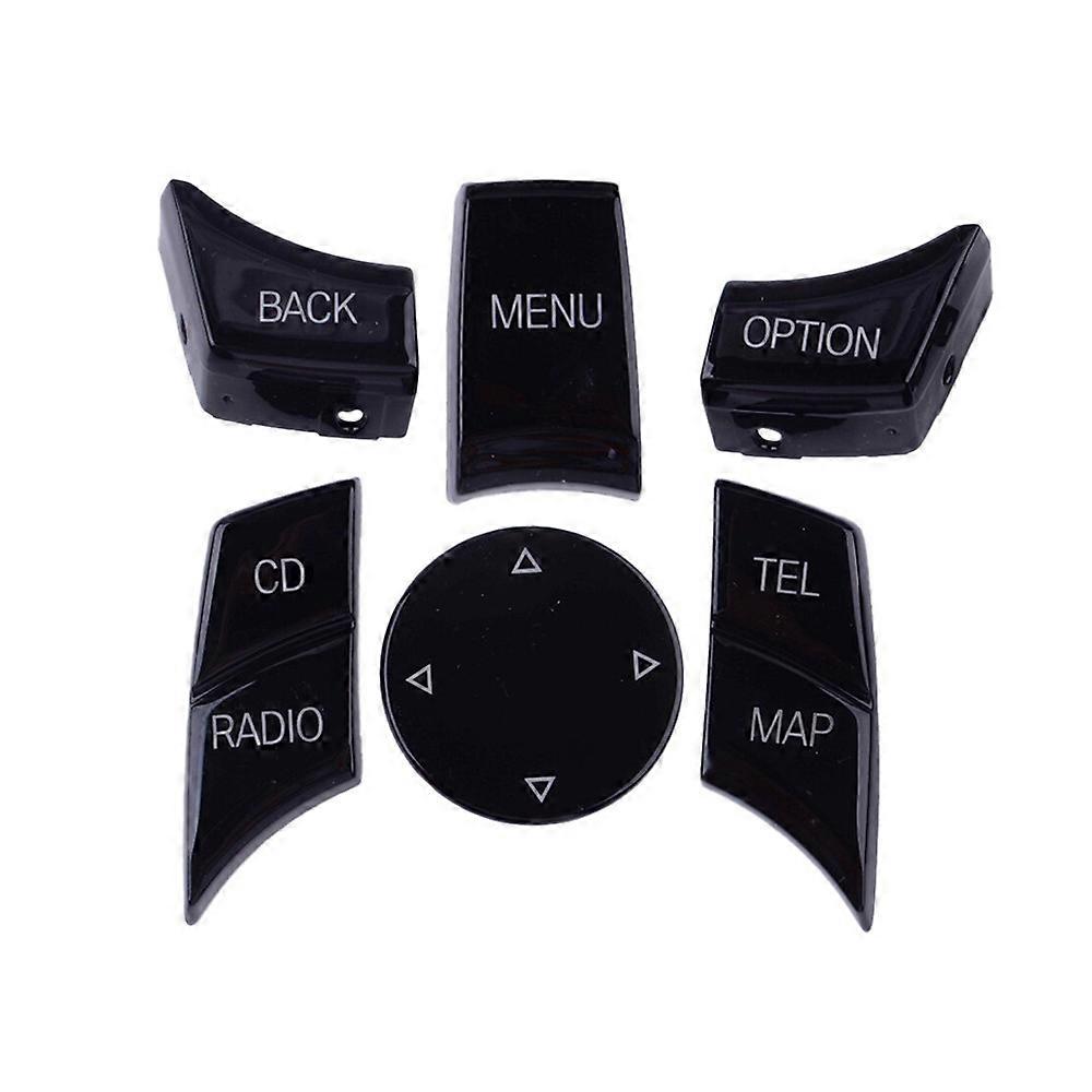 Approprié 6pcs Multi Media Switch Button Kit de réparation pour BMW F07 F10 F12 F02 F04 F25