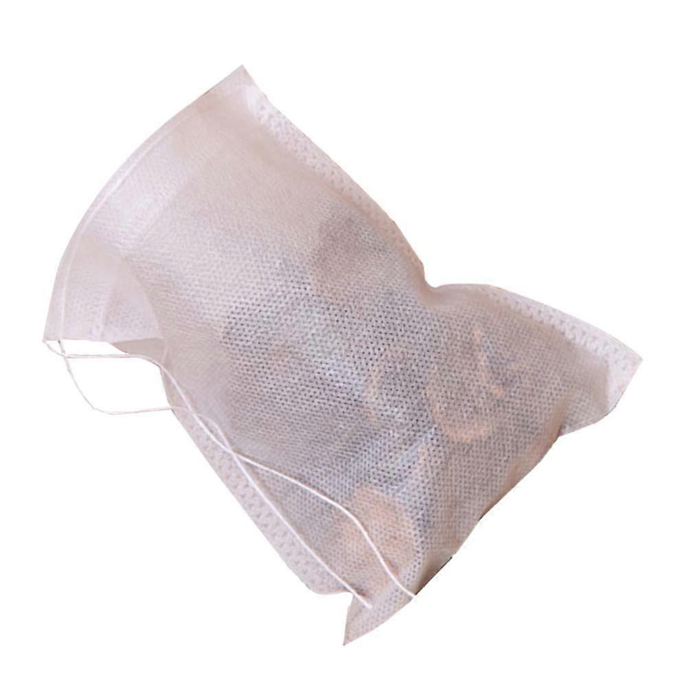 Tea Bags - Self-Fillable Disposable Loose Tea Filter Strainer, 100 Pieces 15 x 20 cm Tea Bag Holder for Tea Boxes