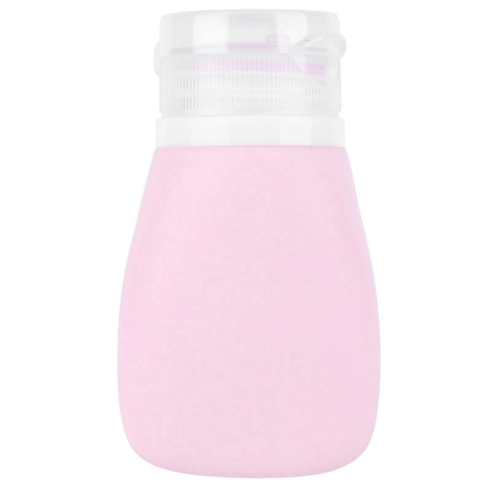 Travel Bottle Silicone 60ml Capacity Empty Bottle for Facial Cleanser Shampoo Conditioner Lotion