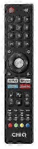 GCBLTV02ADBBT för CHIQ Voice Bluetooth LCD-TV-fjärrkontroll U55H7N