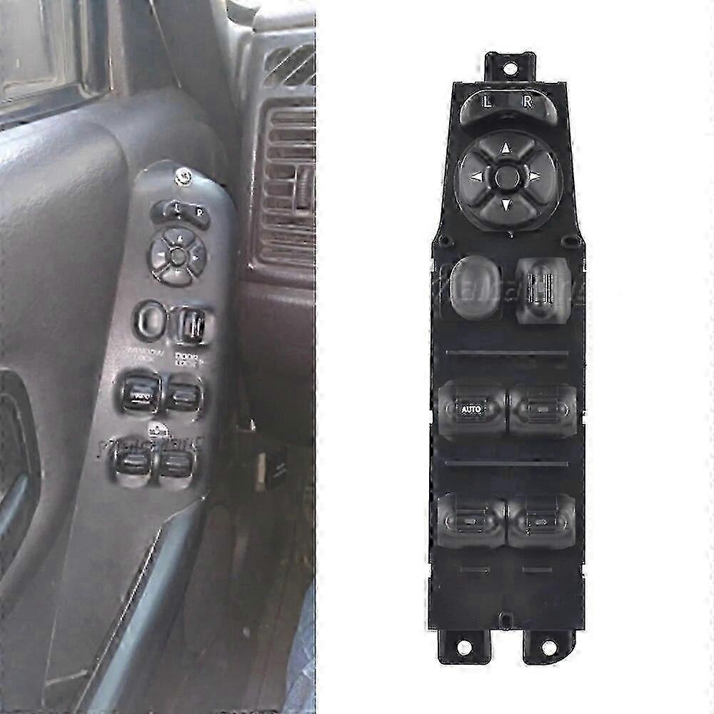 Front Left Power Window Master Control Switch for Suitable for Jeep Cherokee 4 Door 1997-2001