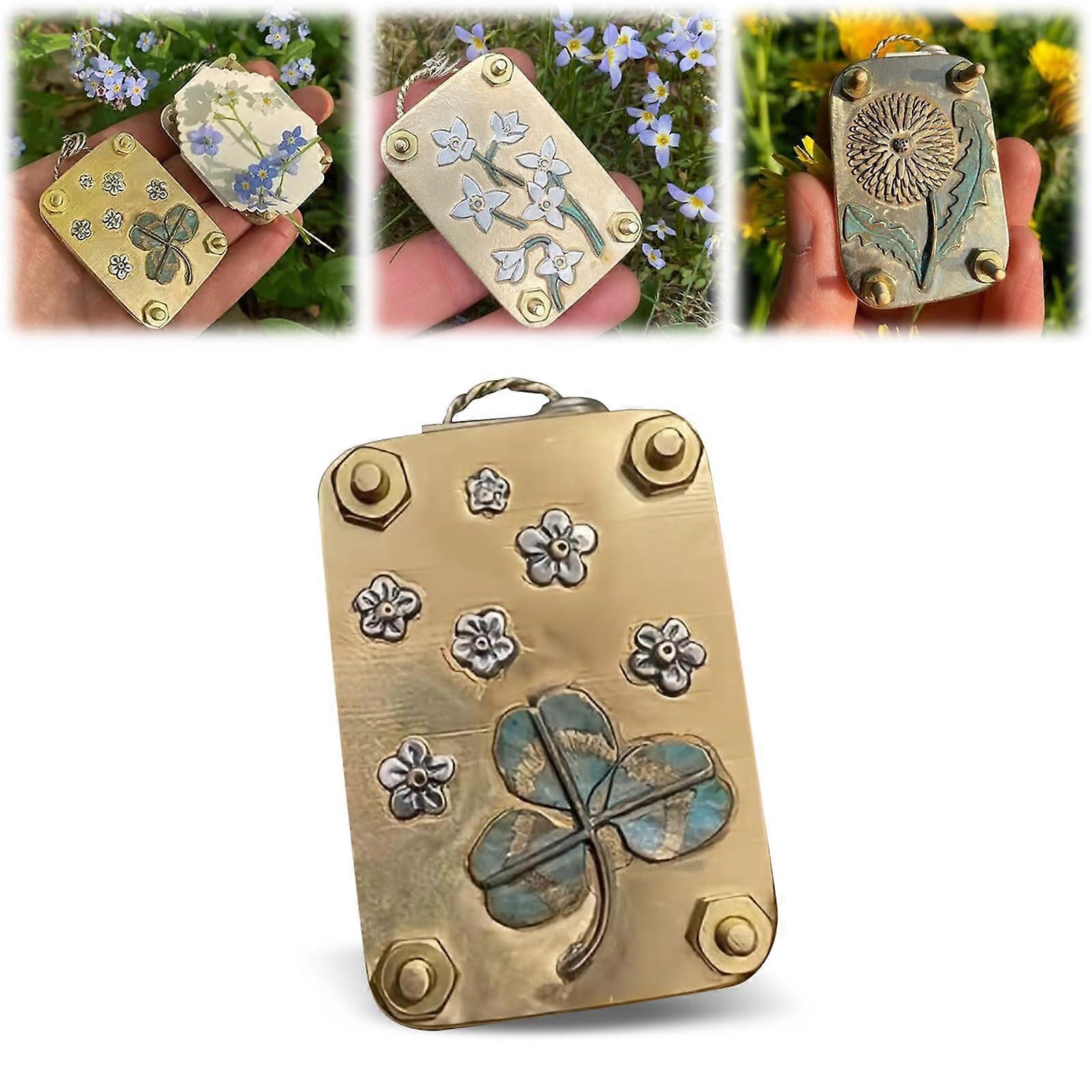 Miniature Flower Press Kit, DIY Tiny Plant Preservation for Craft Lovers