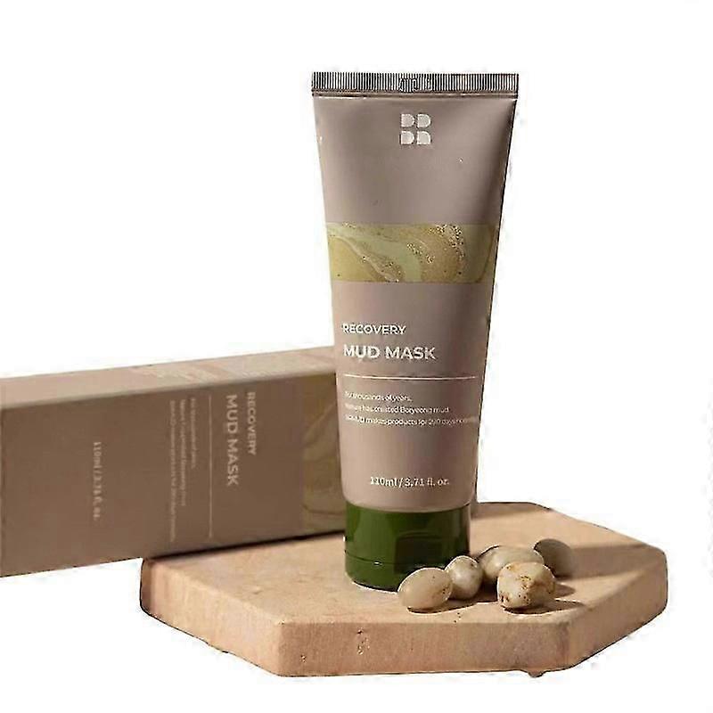 レリーフ マッド マスク - ディープ クレンジング & ハイドレーティング ウィズ マッド |リカバリーマッドクレイフェイスマスク |ハイドレーティング モイスチャライジング ポア クレンザー マスク 保寧 マッド クレイ ファック