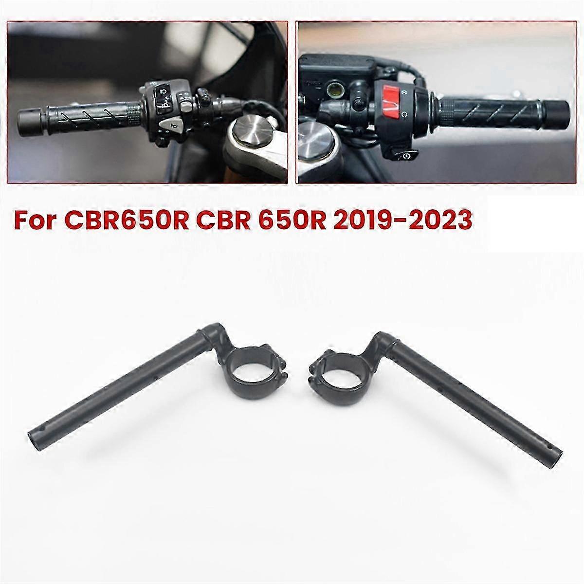 For Cbr650r 650r 2019-2023 Motorcycle Left Right Bar Clip-on Fork Tube Handlebars