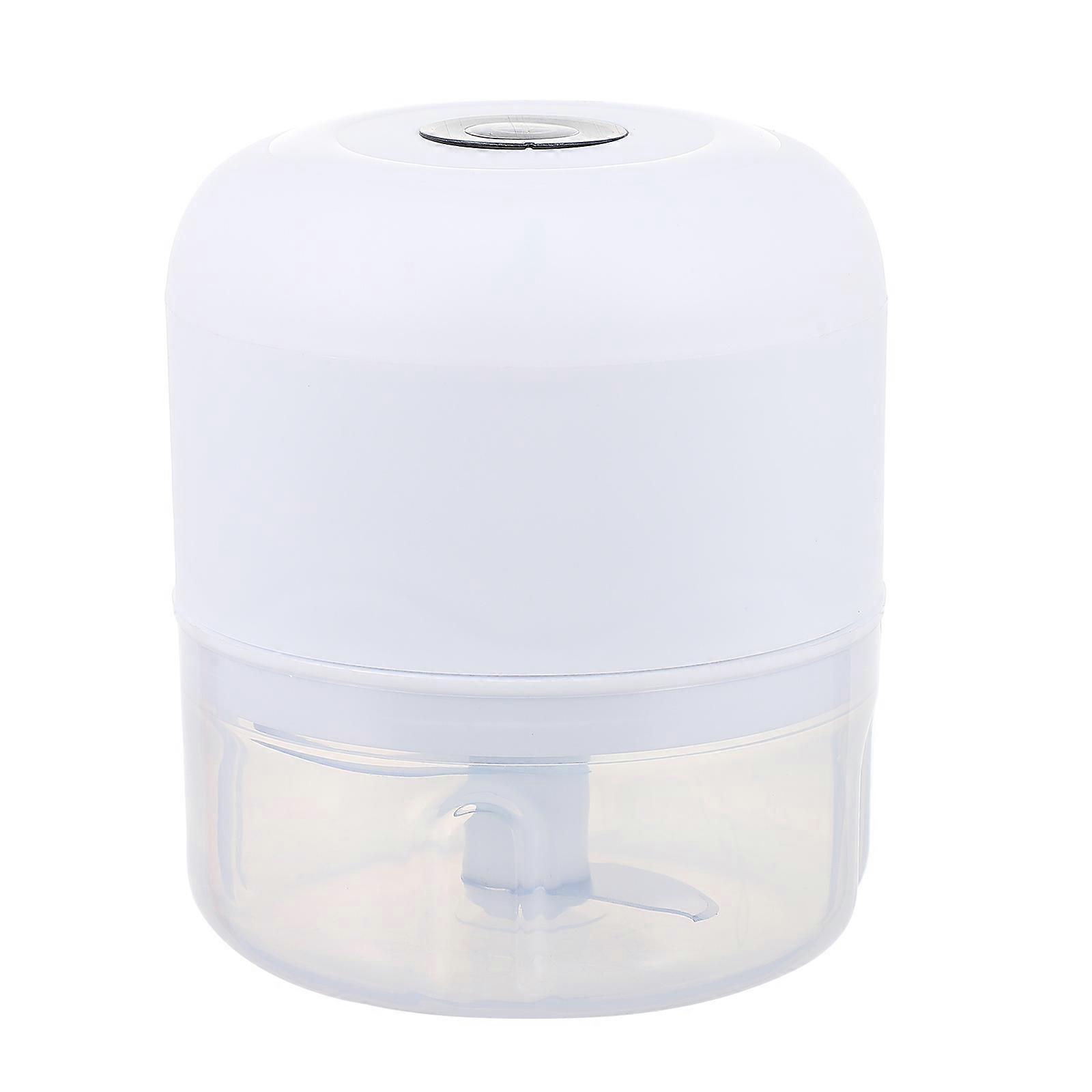 Mini Garlic Chopper Electric Garlic Crusher Food Processing Compact Multi-Function Kitchen Appliance 9.6X8.4X8.4CM 1 Set