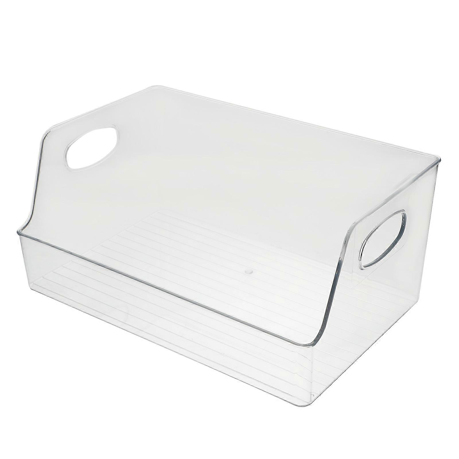 Transparent Acrylic Storage Box for Books and Office Supplies – Multipurpose Organizer for Home, Office, and Classroom Use
