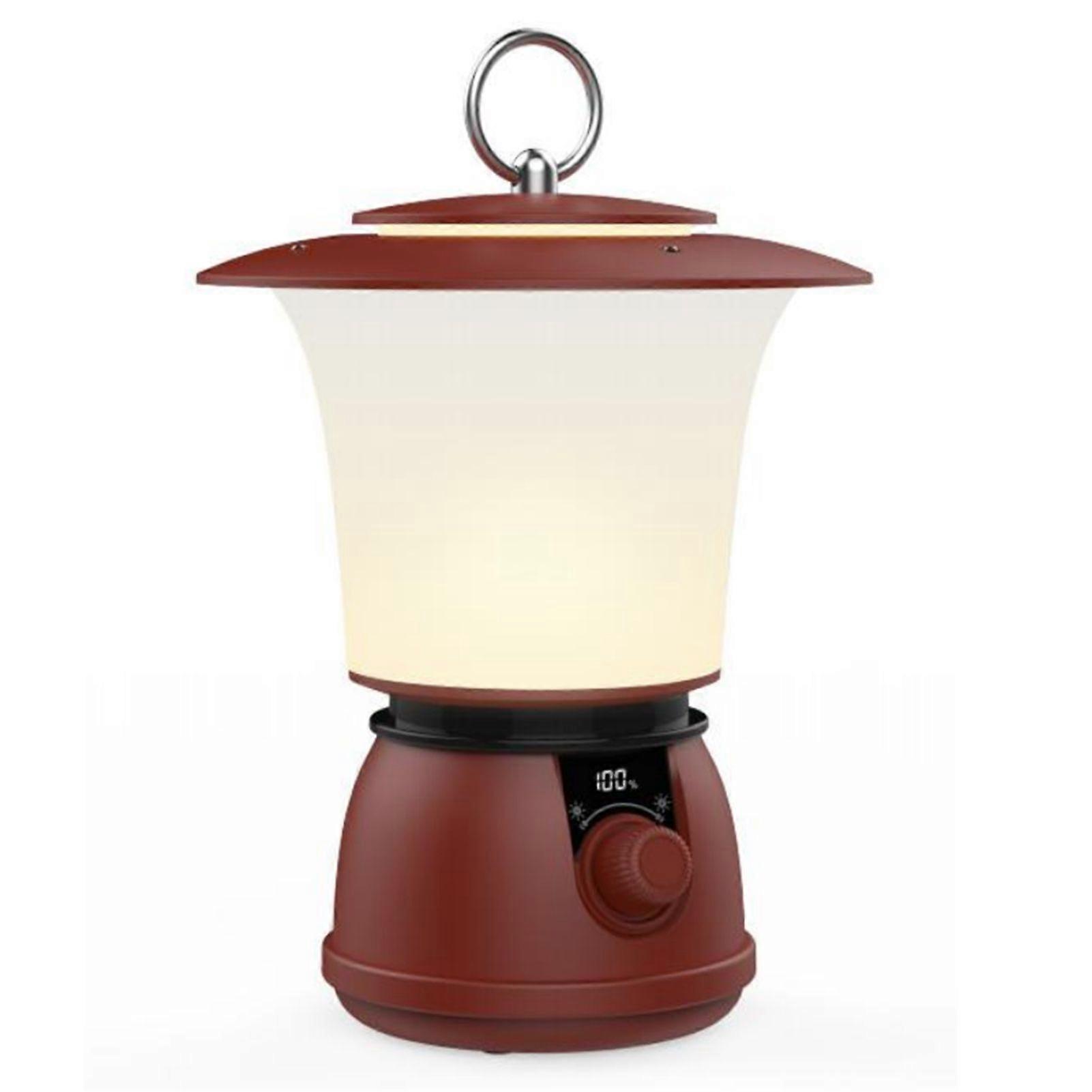 LED فانوس التخييم USB قابلة لإعادة الشحن الرجعية خيمة التخييم الخفيفة المحمولة في الهواء الطلق مصباح يدوي لانقطاع التيار الكهربائي في حالات الطوارئ المشي لمسافات طويلة صيد الأسماك حديقة الفناء الخلفيYMH