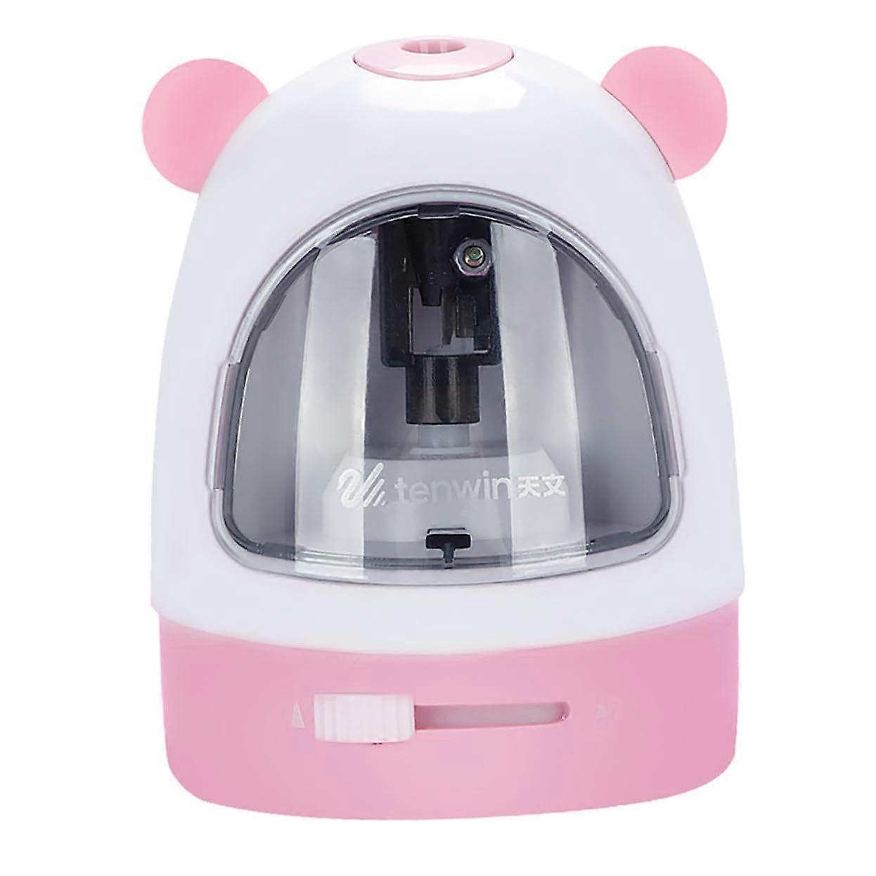 Electric Pencil Sharpener for Students, Automatic Plastic Sharpener, Easy To Use Sharpener for School Office Home