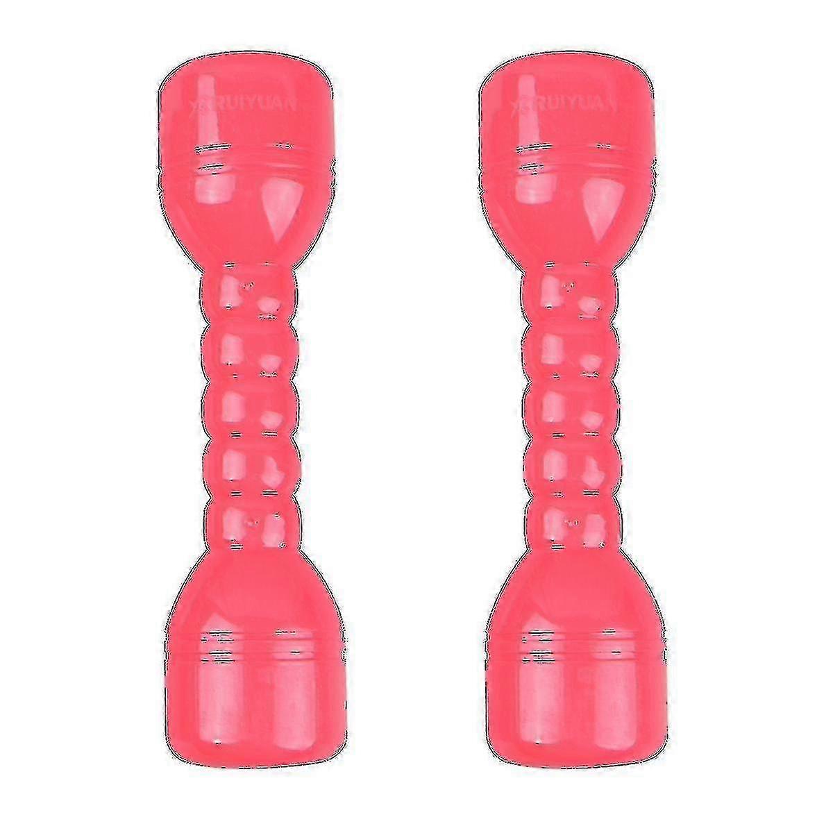 1 Pair Plastic Dumbbells for Kids - Ergonomic Exercise Barbells (Size)