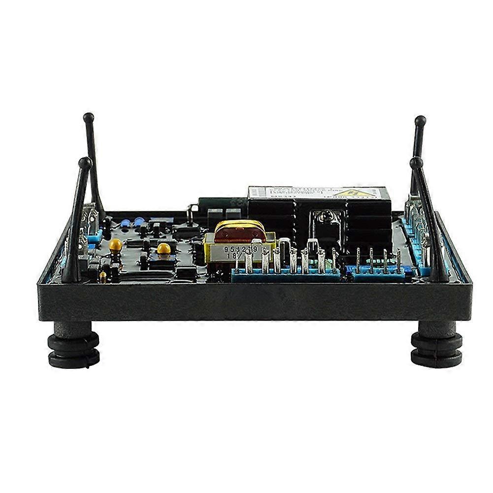Generator excitation voltage regulator with screwdriver rubber, protection function for low speed
