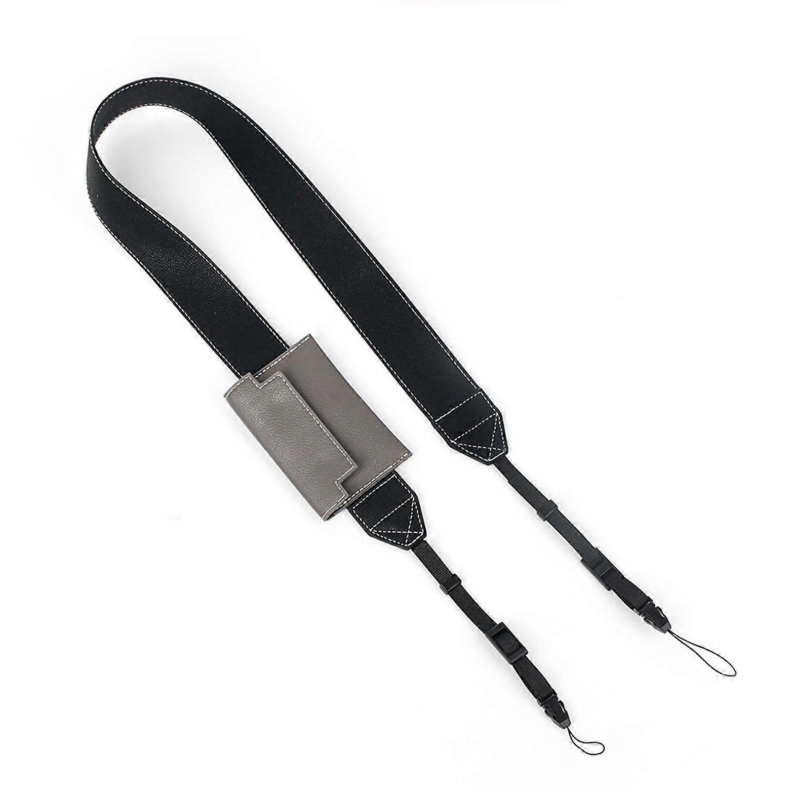 Shoulder Straps Camera Neck with Card Holder Quick Release Soft Camera Harness for DSLR Cameras Black B