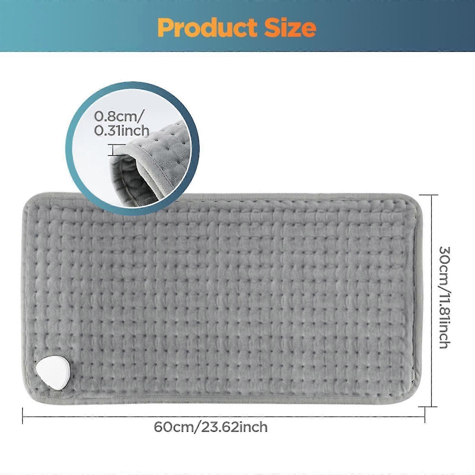 Heating Pad Comfortable Timer Settings Heating Mat for Shoulders Back Indoor
