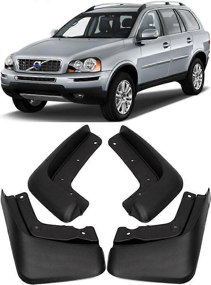 Compatible New Rear Molded Splash Guards Mud Flaps FOR 2002-2012 Volvo XC90