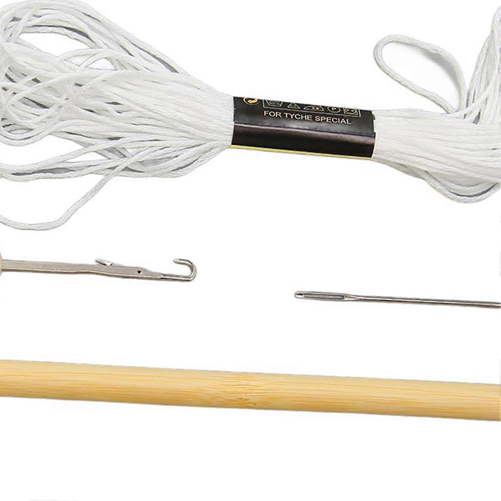 Latch Hook Kit DIY Coaster Soft Touch Lightweight Portable Crocheting Latch Hook Kit