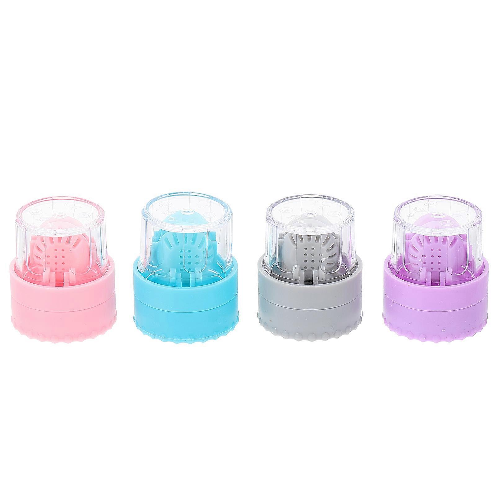 Compact Design Manual Lens Cleaning Device For Hiking Camping Pink 4Pcs
