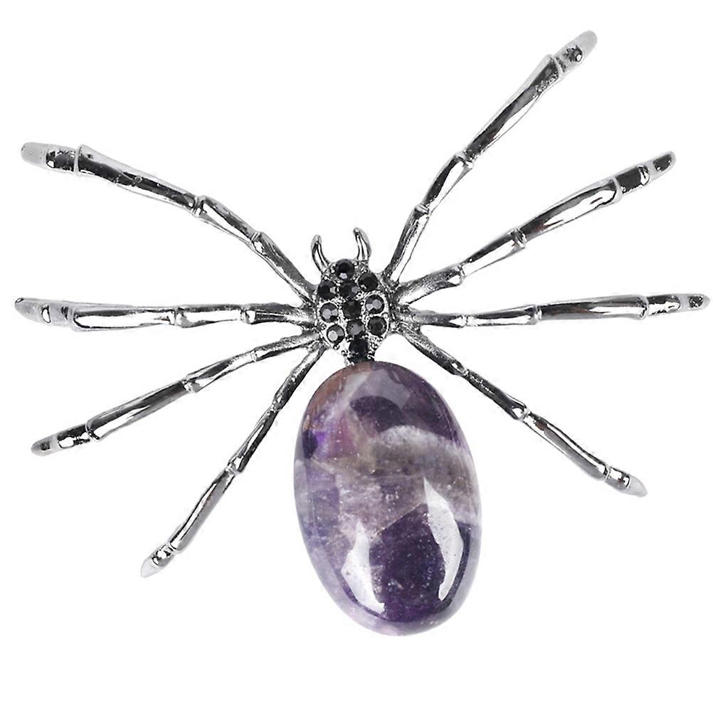 The **Crystal Halloween Spider Decoration** is a spooky and eye catching accessory designed to enhance your Halloween themed celebrations and decor.