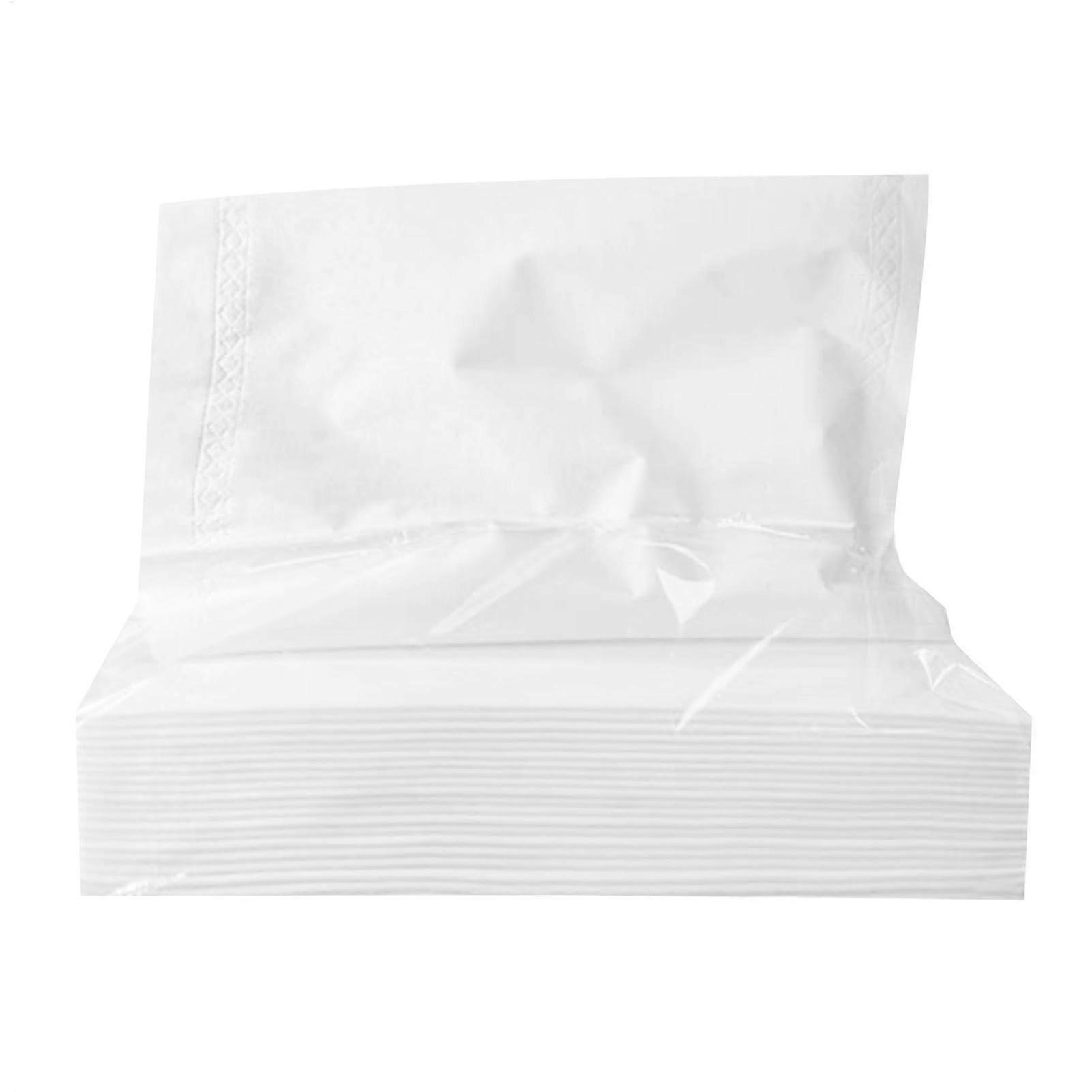 Car Tissue Refills, Travel Paper Towels 50 Pack, Soft Napkin Holder Compatible, Lightweight Travel Size Tissues